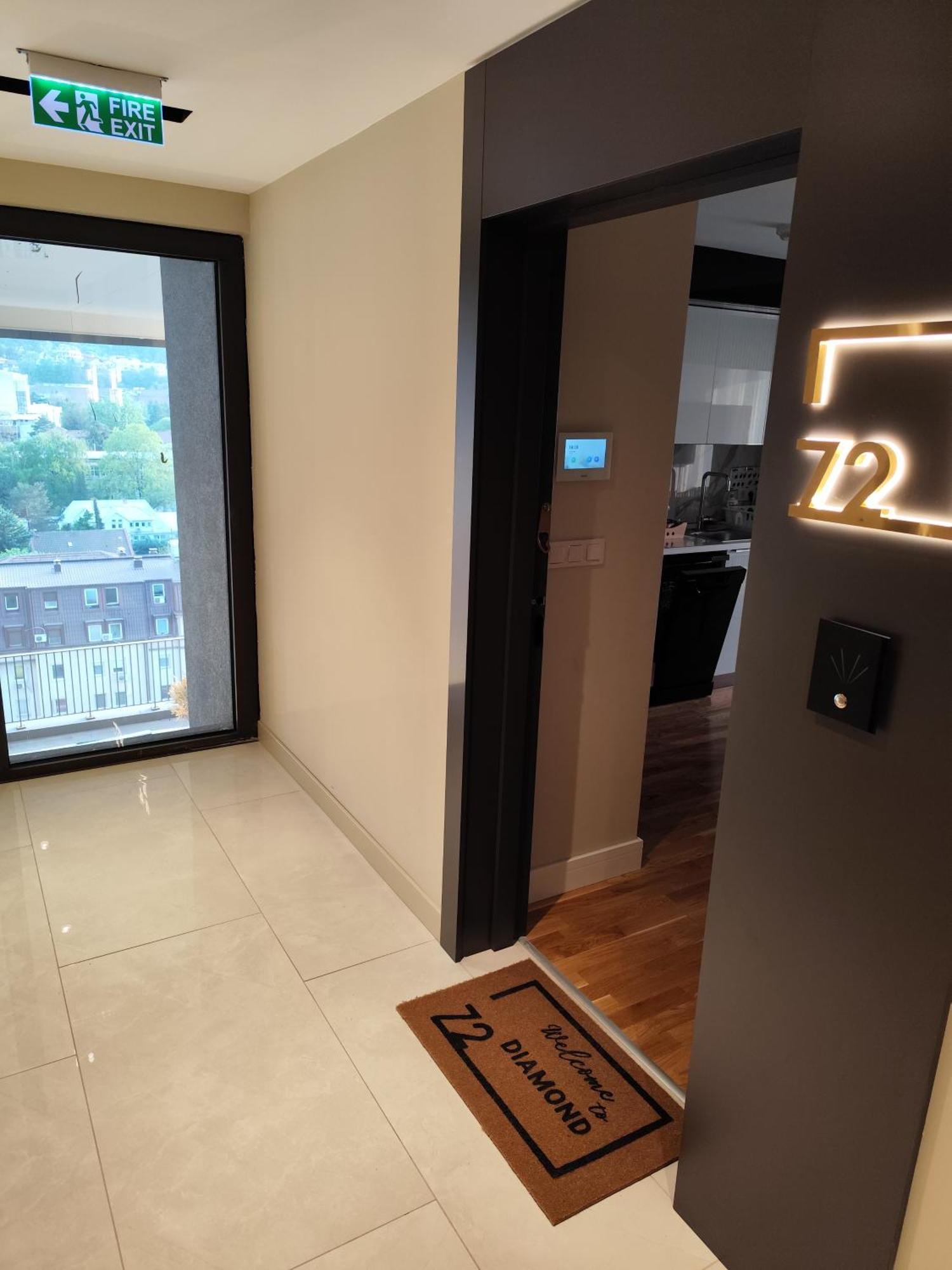 Diamond 72 Apartment , Skopje City - Center, Diamond Residences, Free Parking Екстериор снимка